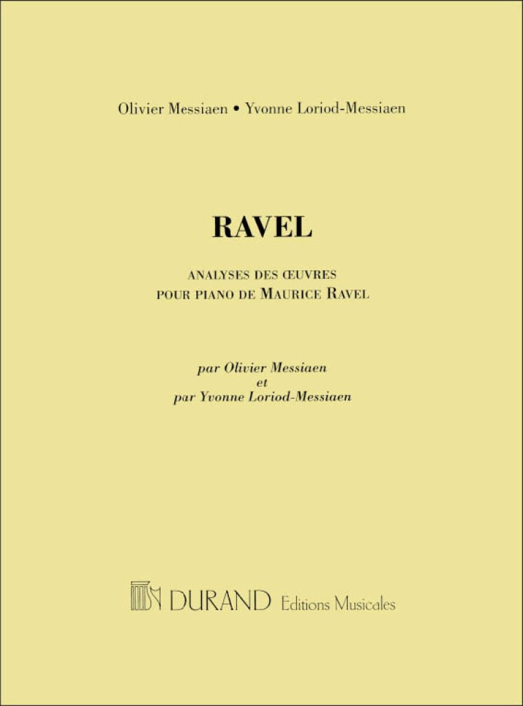 Analyse Des Oeuvres Pour Piano De Maurice Ravel